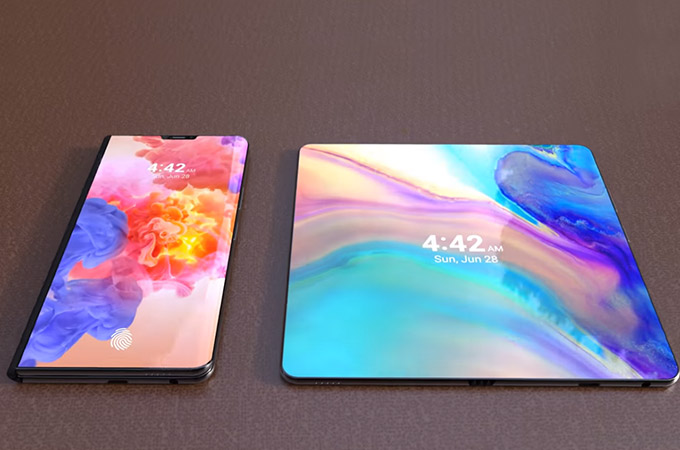 Huawei Mate X Foldable Smartphone Concept Design