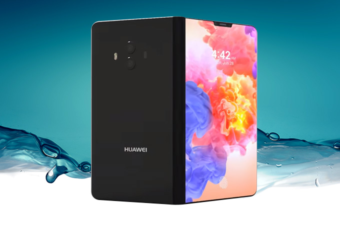 Huawei Mate X Foldable Smartphone Concept Design