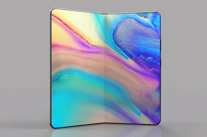 Huawei Mate X Foldable Smartphone Concept Design