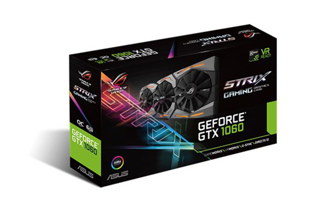 ASUS ROG STRIX GTX1060 O6G GAMING
