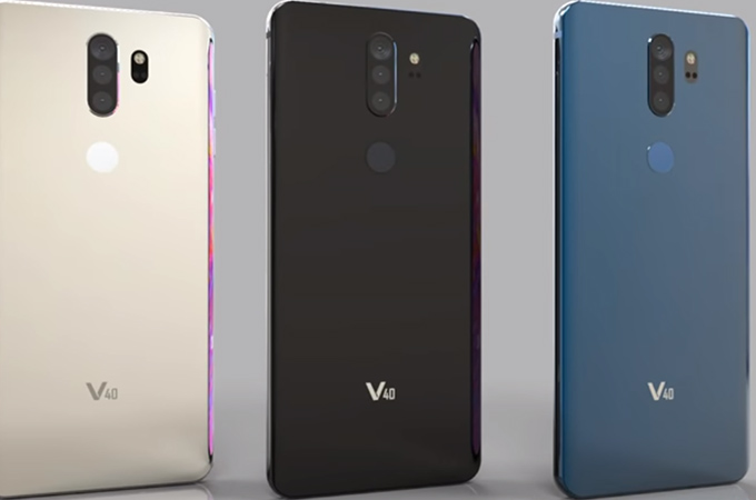 LG V40 Concept Design