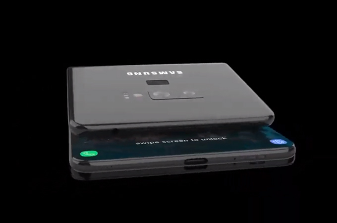 Samsung Galaxy fold Concept Design