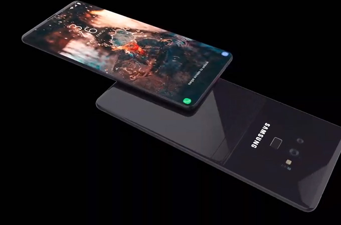 Samsung Galaxy fold Concept Design