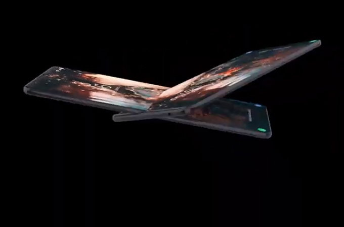 Samsung Galaxy fold Concept Design
