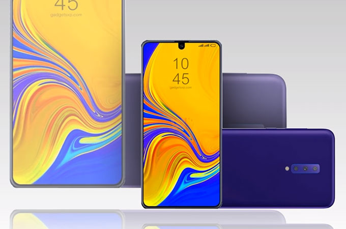 Samsung Galaxy M20 Concept Design