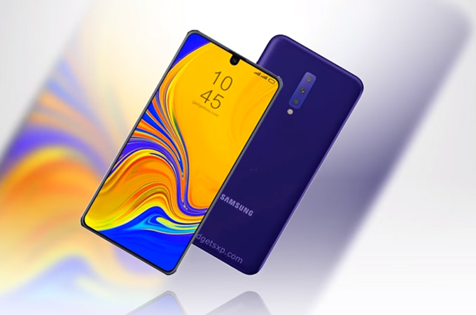 Samsung Galaxy M20 Concept Design