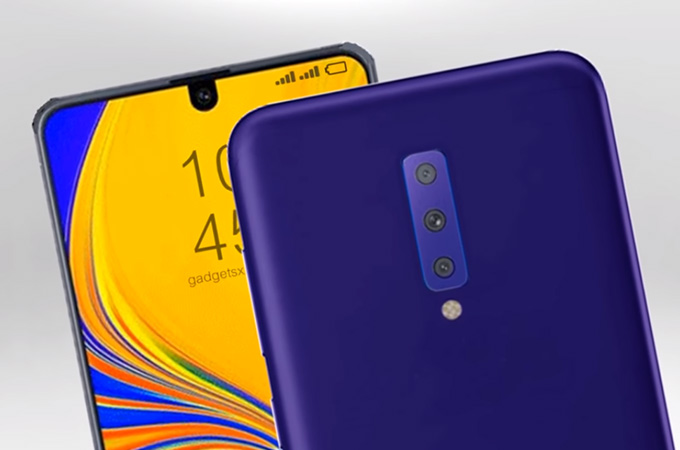 Samsung Galaxy M20 Concept Design