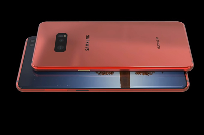 Samsung Galaxy S10 Concept Design