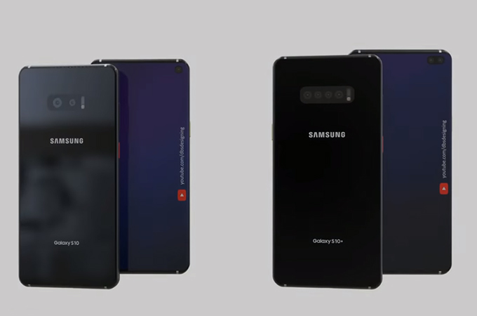 Samsung Galaxy S10 Concept Design