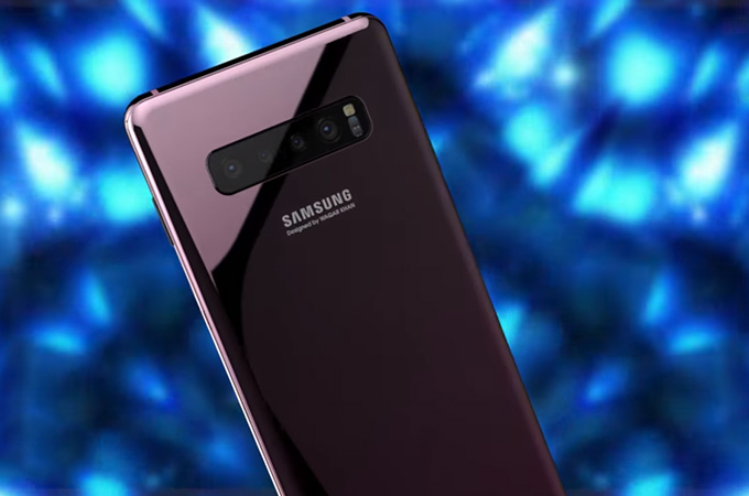 Samsung Galaxy S10 Plus Concept Design