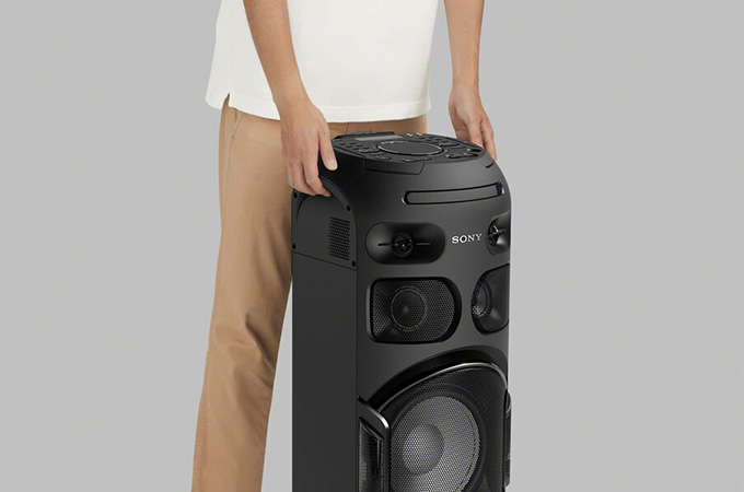 Sony's audio speakers MHC-V42D