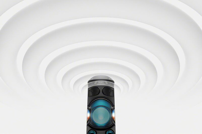 Sony's audio speakers MHC-V42D