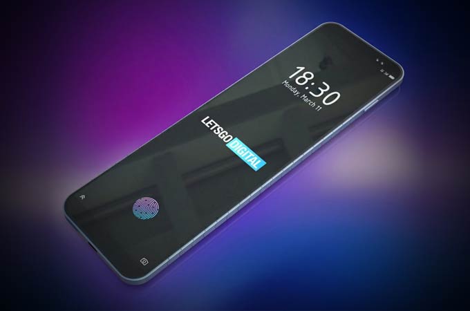 Samsung bendable smartphone concept design