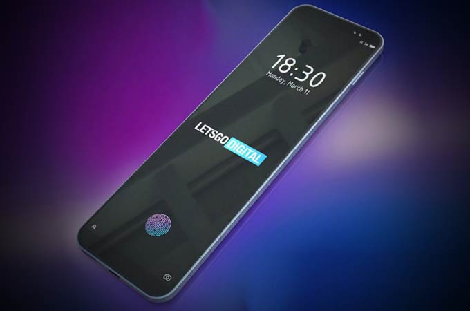 Samsung bendable smartphone concept design