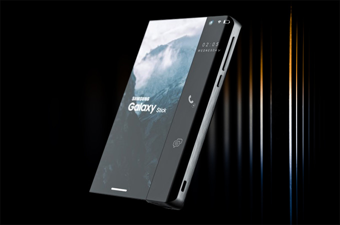 Samsung Galaxy Stick Smartphone Concept Design
