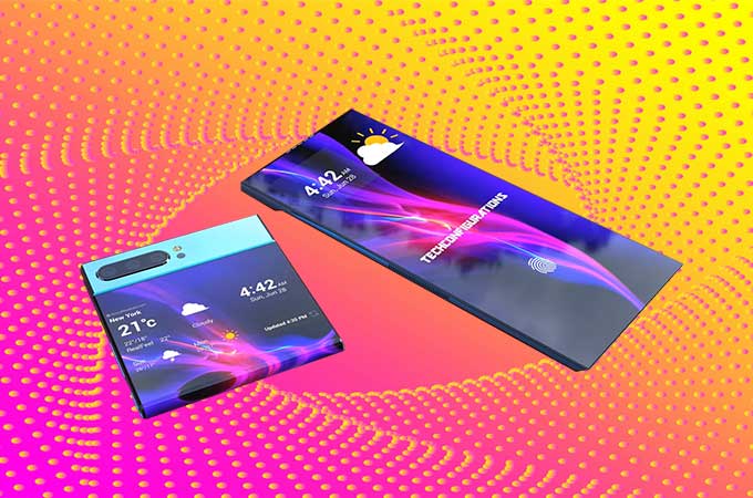 Sony Xperia XZ4 Flex Concept Design