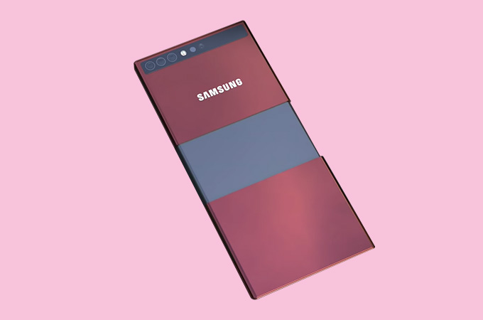 Samsung Galaxy Wing Bezeless Concept