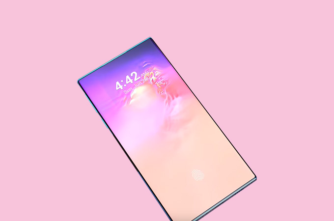 Samsung Galaxy Wing Bezeless Concept