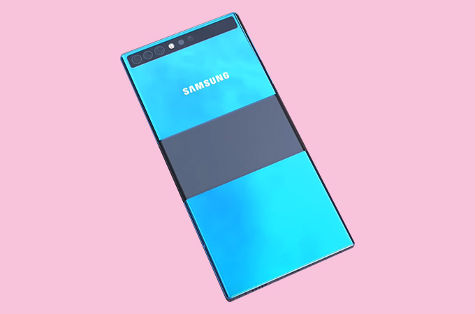 Samsung Galaxy Wing Bezeless Concept
