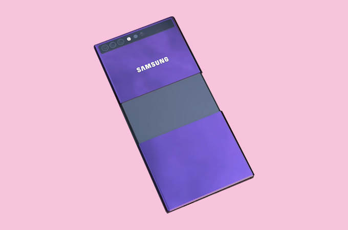 Samsung Galaxy Wing Bezeless Concept