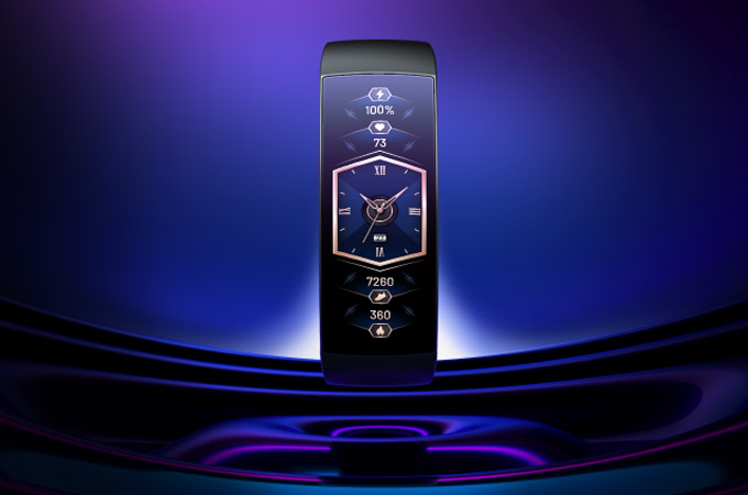 Amazfit X Curved Smartwatch