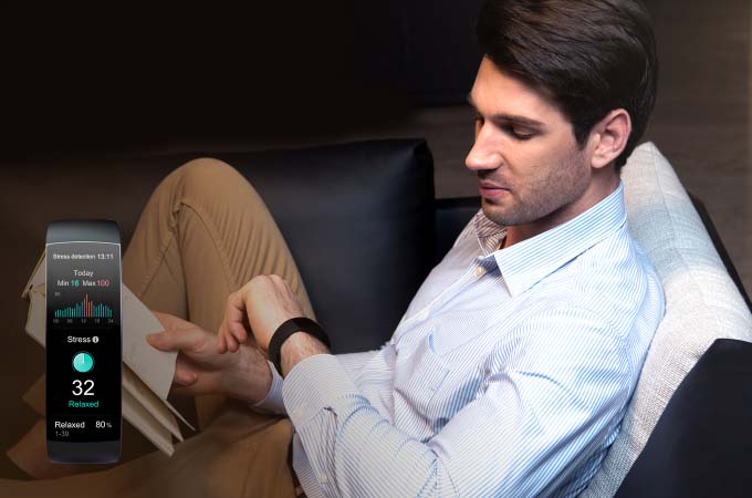 Amazfit X Curved Smartwatch