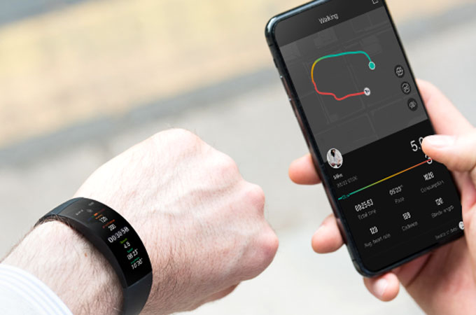 Amazfit X Curved Smartwatch