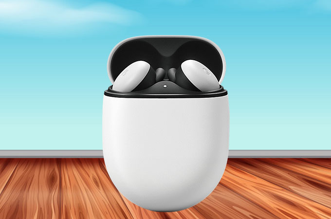 Google Pixel Buds With Charging Case