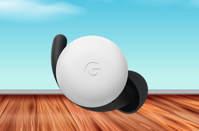 Google Pixel Buds With Charging Case