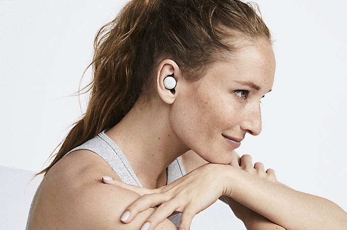 Google Pixel Buds With Charging Case