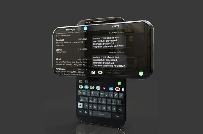 iPhone 14 With Rotating Display Concept