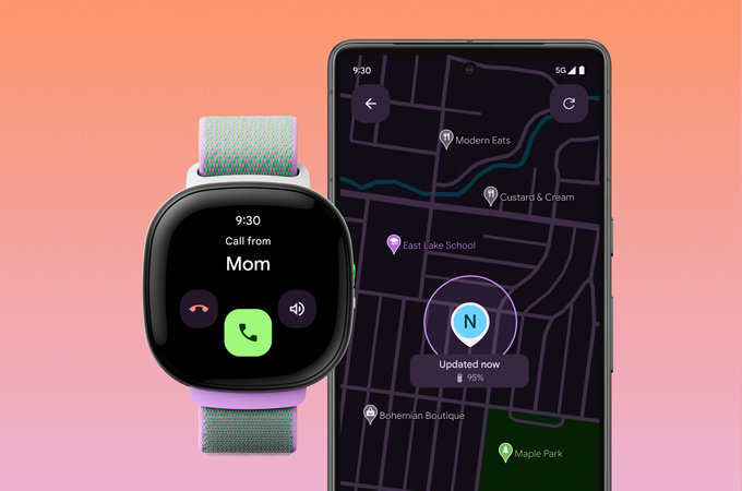 Google Fitbit Ace LTE Smartwatch Features