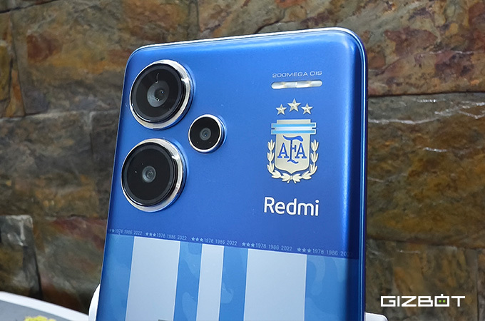 Redmi Note 13 Pro Plus 5G World Champions Edition Design