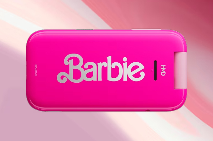 HMD Barbie Phone Photos