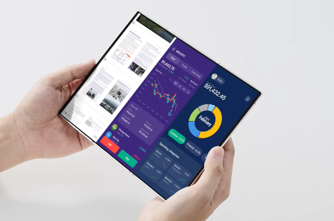 Tecno Showcases Phantom Ultimate 2 Tri Fold Concept Phone at the IFA