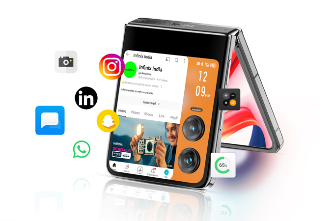 Infinix Zero Flip 5G Display Image