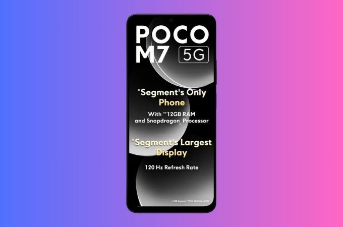 POCO M7 5G Pictures