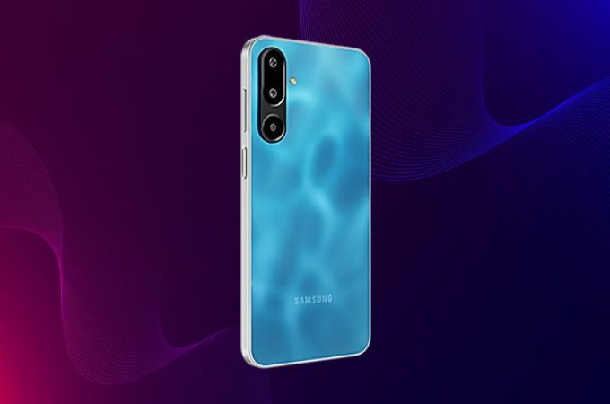 Samsung Galaxy F16 5G Side View