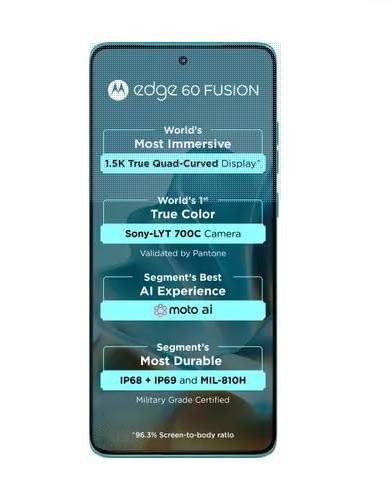 Motorola Edge 60 Fusion 256GB