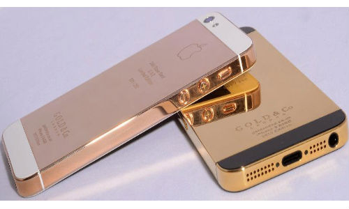 World’s First 24 Karat Gold Plated iPhone 5