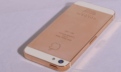World’s First 24 Karat Gold Plated iPhone 5