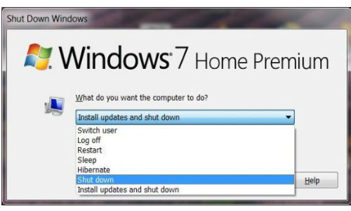 விண்டோஸ் அப்டேட் செய்யாமலே கணினியை ஷட்டவுன் செய்வது எப்படி?