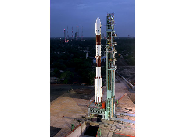 PSLV ராக்கெட்டின் படங்கள்