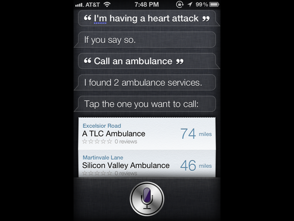 Apple siri