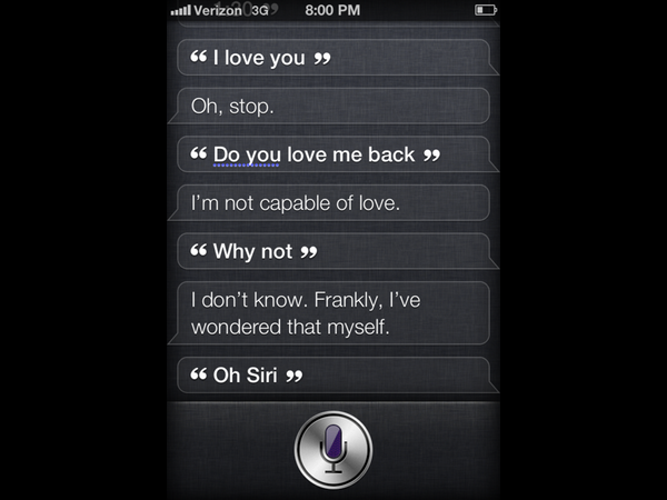 Apple siri