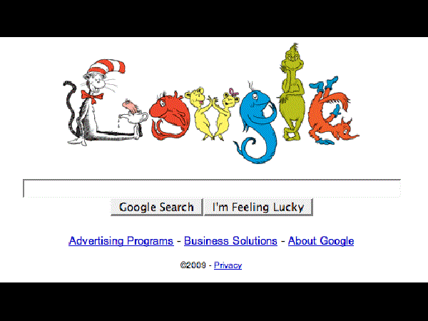 கூகுளின் லோகோஸ் செமல்ல