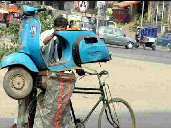 இங்க பாருங்க நம்ம இந்திய சாகசத்த...