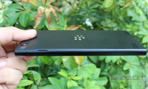 பிளாக்பெரி இசட்3 முக்கிய ஆப்ஷன்கள் 