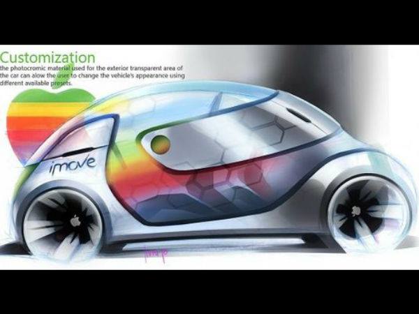 Apple IMove Concept Car 