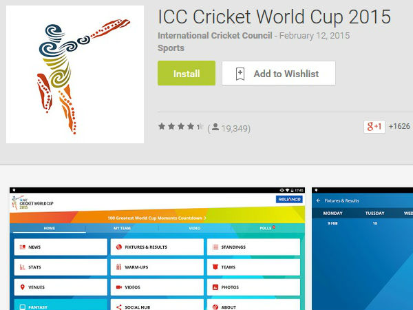 ICC Cricket World Cup 2015 